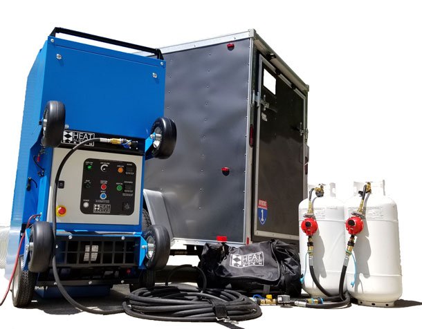 Bed Bug Heater Package by Heat Injector System™