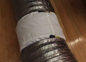 Duct-to-Duct Fabric Cinch Connectors 12"