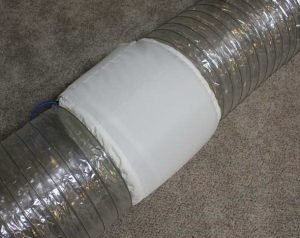 Duct-to-Duct Fabric Cinch Connectors 16"
