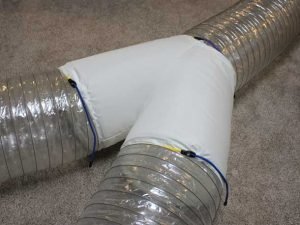 Y Splitter 16" Inlet, Dual 16" Discharge