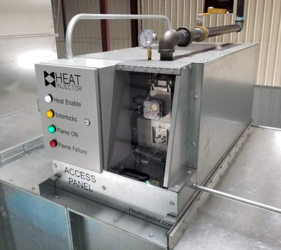 Burner Module for Spraybooth